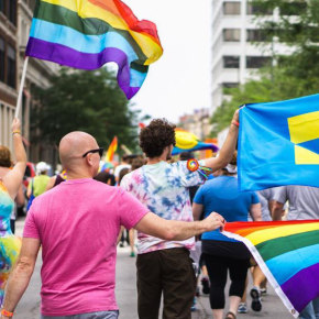 PrideFest Marchers