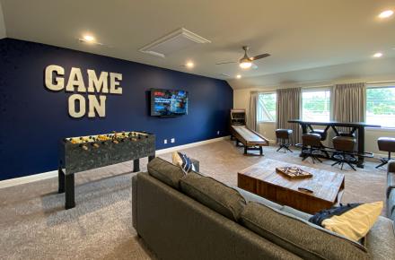 Boho Cowboy Game Room