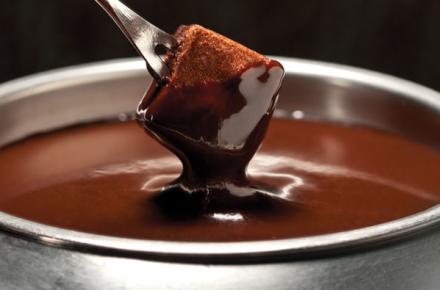 Chocolate Fondue at The Melting Pot