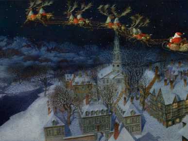 The Night before Christmas with Gennady Spirin Artwork for PJ Storytime