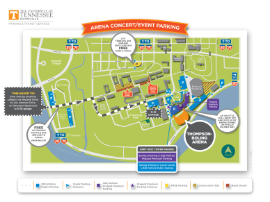 Thompson Boling Arena Parking