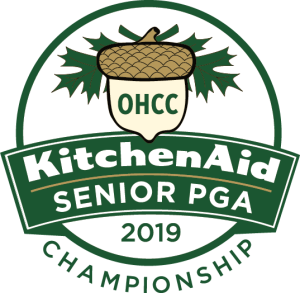 Logofor the KitchenAid Senior PGA Championship at Oak Hill in Rochester, NY