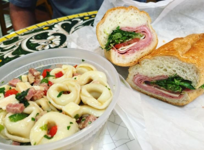 E 48 Sandwich and Tortellini