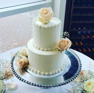 JP's Pastry Gluten-Free Wedding Cake in Benson, NC.