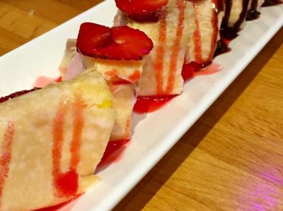 Cheesecake Sushi Roll at Koi 