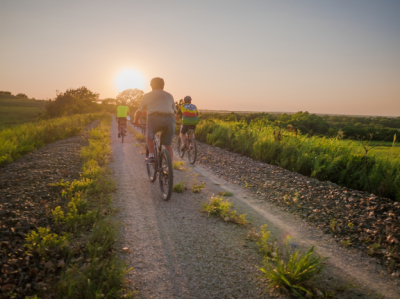Flint Hills Trail State Park Sunset