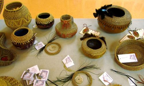 Fiesta art show baskets