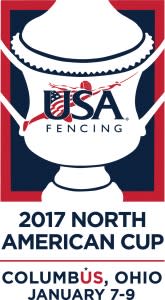 USA Fencing - 2017 North American Cup logo