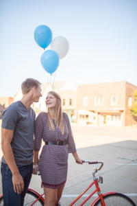 Hendricks County Courthouse Square is a popular spot for pictures. (Erika Brown Photography)