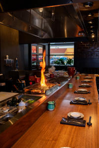 Dishes and place settings at Dragon King's Daughter