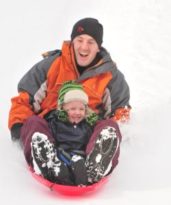 dryer-road-park-dad-son-sledding