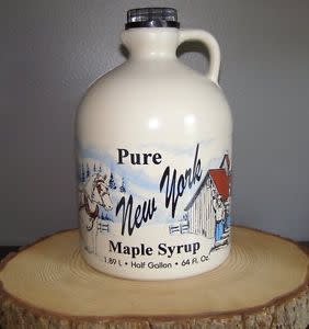 Maple syrup jug
