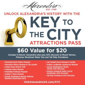 Alexandria Key To The City Museum Pass