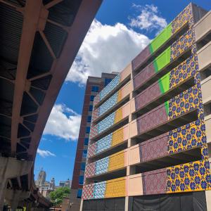 Quackenbush Garage Mural