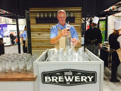 Visit Omaha ASAE Booth Craft Root Beer