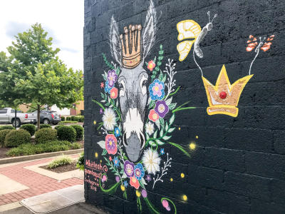 Mule Queen Mural by Whitleah on 6th St