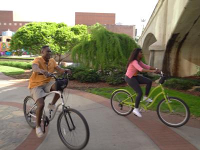 Biking in RiverPlace