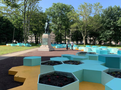 Washington Park in Newark, NJ