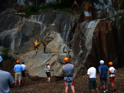 Rock Climbing at Alapocas Run State Park