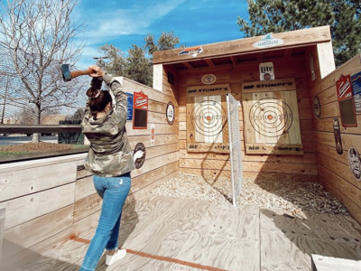 Mr Putty's Axe Throwing