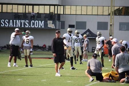 Saints Training Camp