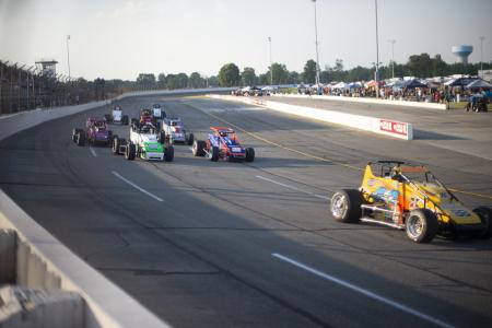 Sprint Cars as Lucas Oil Raceway