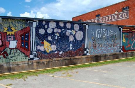 The Art Studio Mural