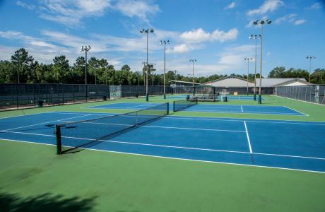 Beaumont Tennis Center Courts