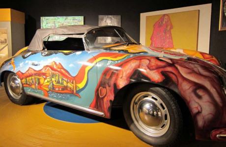 Janis Joplin Porsche - Museum of the Gulf Coast