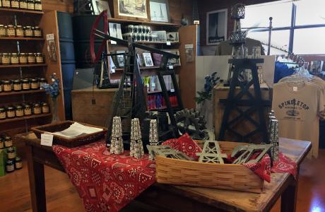 Spindletop Gift Shop Interior