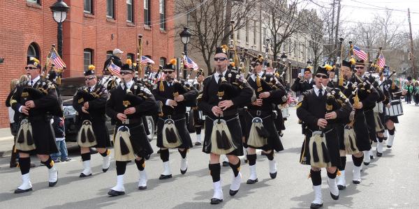 St Patrick S Day In The Poconos St. Paticks Day Parade Jim Thorpe, Pa. 2022
