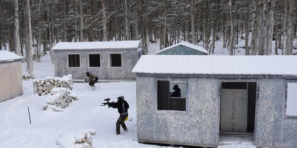 Winter In The Pocono Mountains Skiing Sleigh Rides