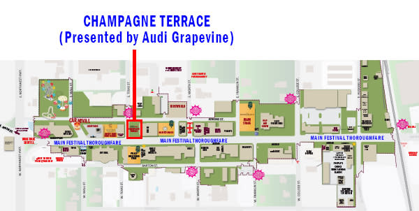 GrapeFest Champagne Terrace
