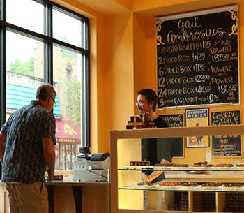The interior of Gail Ambrosius