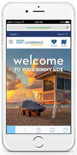 Image of cell phone with the Convention and Visitors Bureau app displayed on the screen.