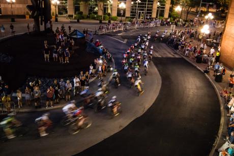 racers speed through downtown Rochester, Ny