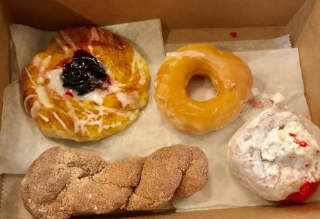 Hilligoss makes and sells a wide variety of pastries.