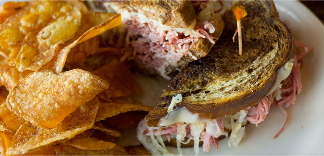 Reuben Sandwich from the Anchor In Wichita, KS