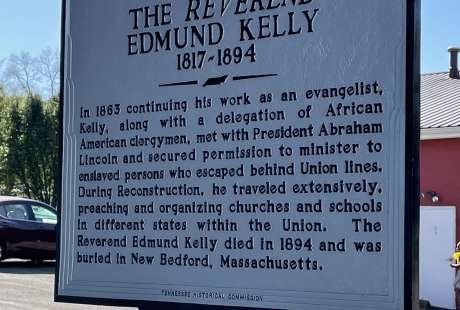 Edmund Kelly Historical Marker