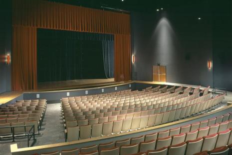Inside of the Magnolia Performing Arts Pavilion