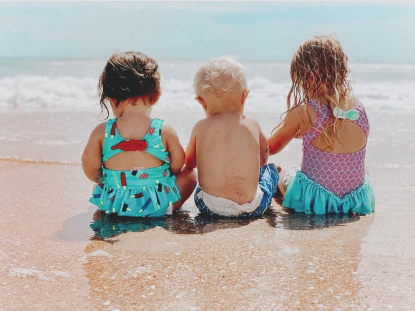 Kids on Beach