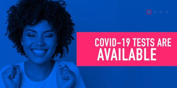 Get Tested Video Graphic