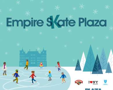 Empire Skate Plaza Ice Rink