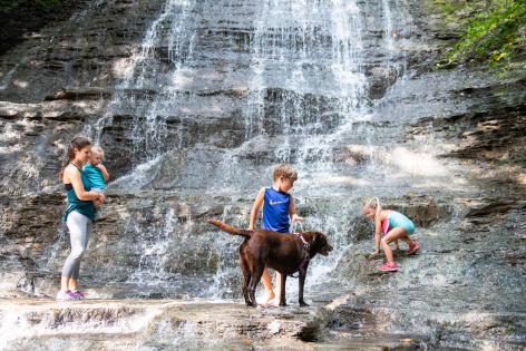 Family at Grimes Glen