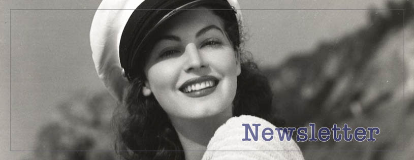 Ava Gardner Newsletter banner