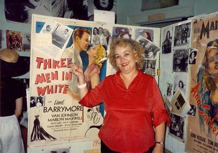 Doris Cannon at early Ava Gardner Museum, Smithfield, NC.