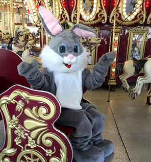 Easter Bunny at RWP Zoo