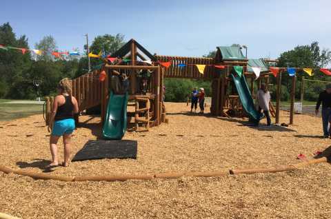 Playground slides