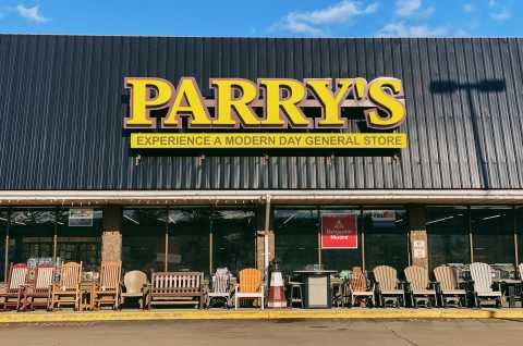 Parry's storefront