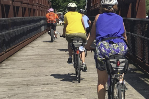 Tour the Towpath bridge